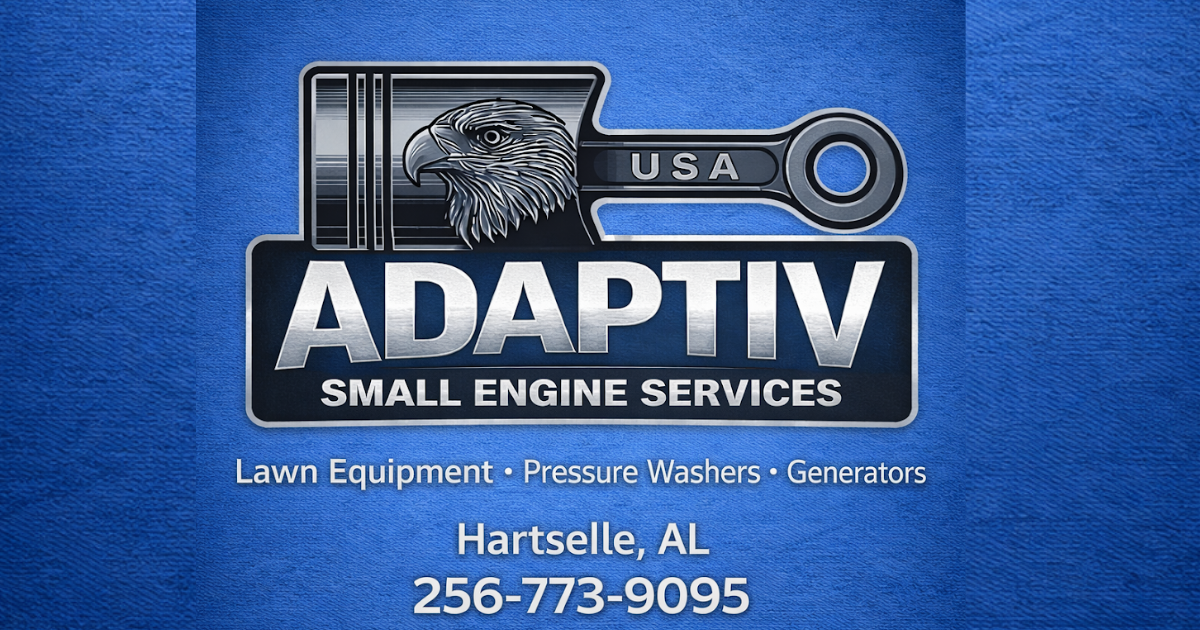 Small Engine Repair Hartselle AL | Adaptiv Small Engine Services
